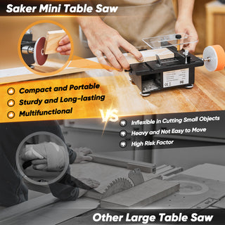 SAKER® Mini Multifunctional Table Saw