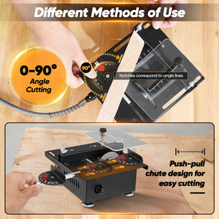 SAKER® Mini Multifunctional Table Saw