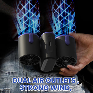 Sakerplus Dual-Head Waist Turbine Fan