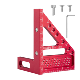 SAKER® Woodworking Scriber Marking Line Ruler