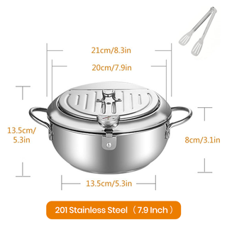 Sakerplus Tempura Frying Pot