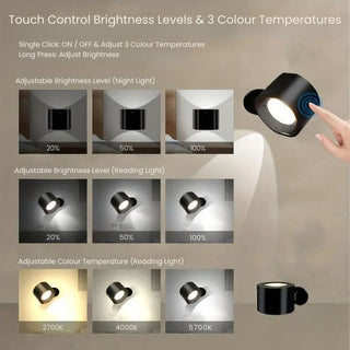 Saker LED Magnetic Wall Light