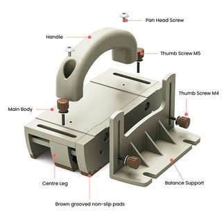 Saker 3D Table Saw Push Block