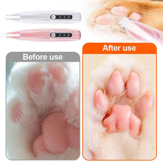 Saker Pet Hair Trimmer With Led Light