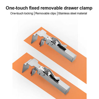 Saker One-touch Fixed Removable Drawer Clamp