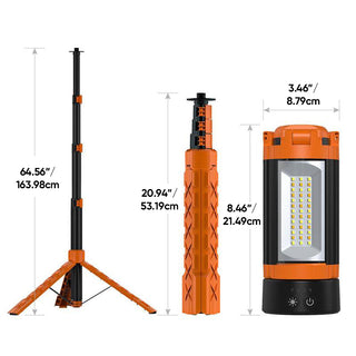 SAKER Upgraded Portable Camping Light with Bracket