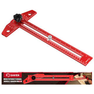 SAKER® Woodworking Scriber Marking Line Ruler