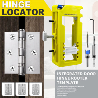 SAKER Door Hinge Router Template