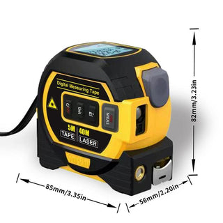 SAKER® Portable 3-in-1 Infrared Laser Tape Measuring