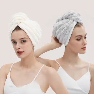 SAKER® Coral Fleece Hair Drying Cap