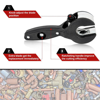 Sakerplus Ratcheting Tubing Cutter