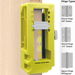 SAKER Door Hinge Router Template