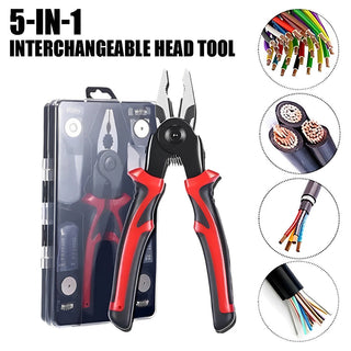 Saker 5 in 1 Wire Stripper Pliers Tools Set