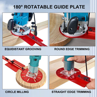 SAKER® Upgraded Router Milling Groove Bracket