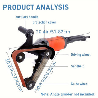 SAKER® Belt Sander Adapter for Angle Grinder