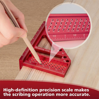 SAKER® Woodworking Scriber Marking Line Ruler