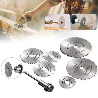 Saker Set of 6 PCS Metal HSS Circular Saw Blade