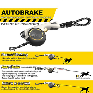 Saker Retractable Dog Leash