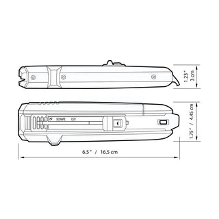 Saker 2 in 1 Scraper Utility Knife