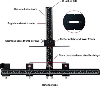 SAKER® Woodworking Hole Locator