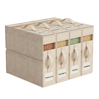 Saker Cotton and Linen Foldable Wardrobe