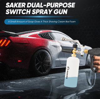 Saker Foam Cannon Dual Connector Accessory