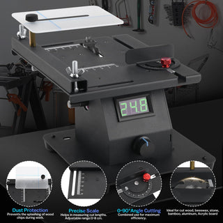 Saker 4-in-1 Table Saw and Polishing Machine