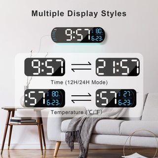 Saker Multi Functional LED Display Clock